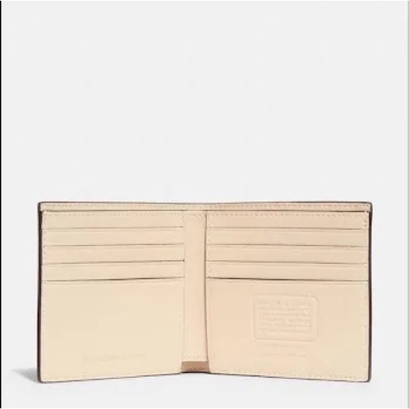 Coach X Tom Wesselmann Double Billfold Wallet NWT - Picture 2 of 2